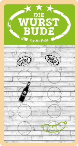 Wurstbude,Kiel,Partner,Stämpler,Kundinnen,Kunden,stämps,Stempelkarte,digitalstempeln,Bonuskarte,Nfc-Chip