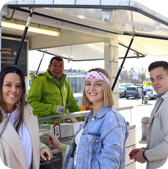 Wurstbude,Kiel,Partner,Stämpler,Kundinnen,Kunden,stämps,Stempelkarte,digitalstempeln,Bonuskarte,Nfc-Chip